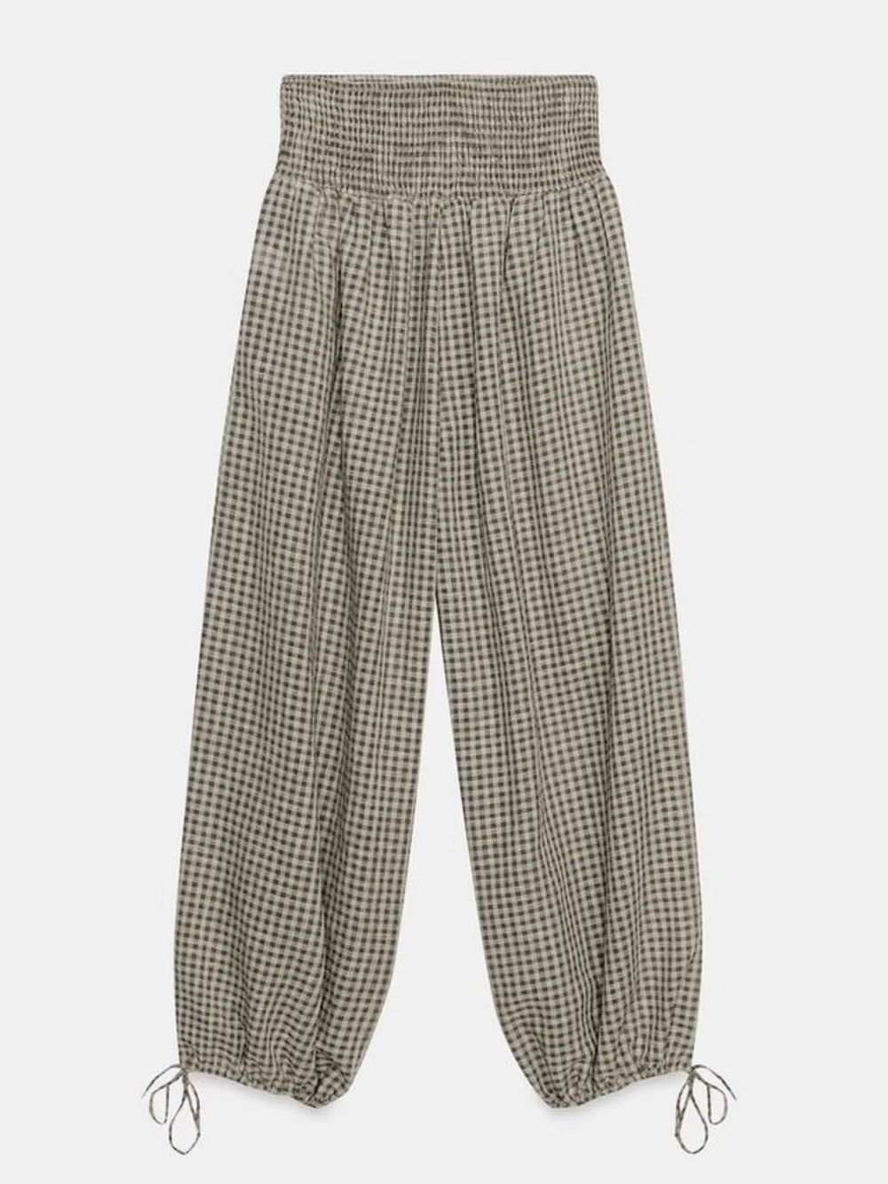 ZARA ELASTIC WAIST PANTS